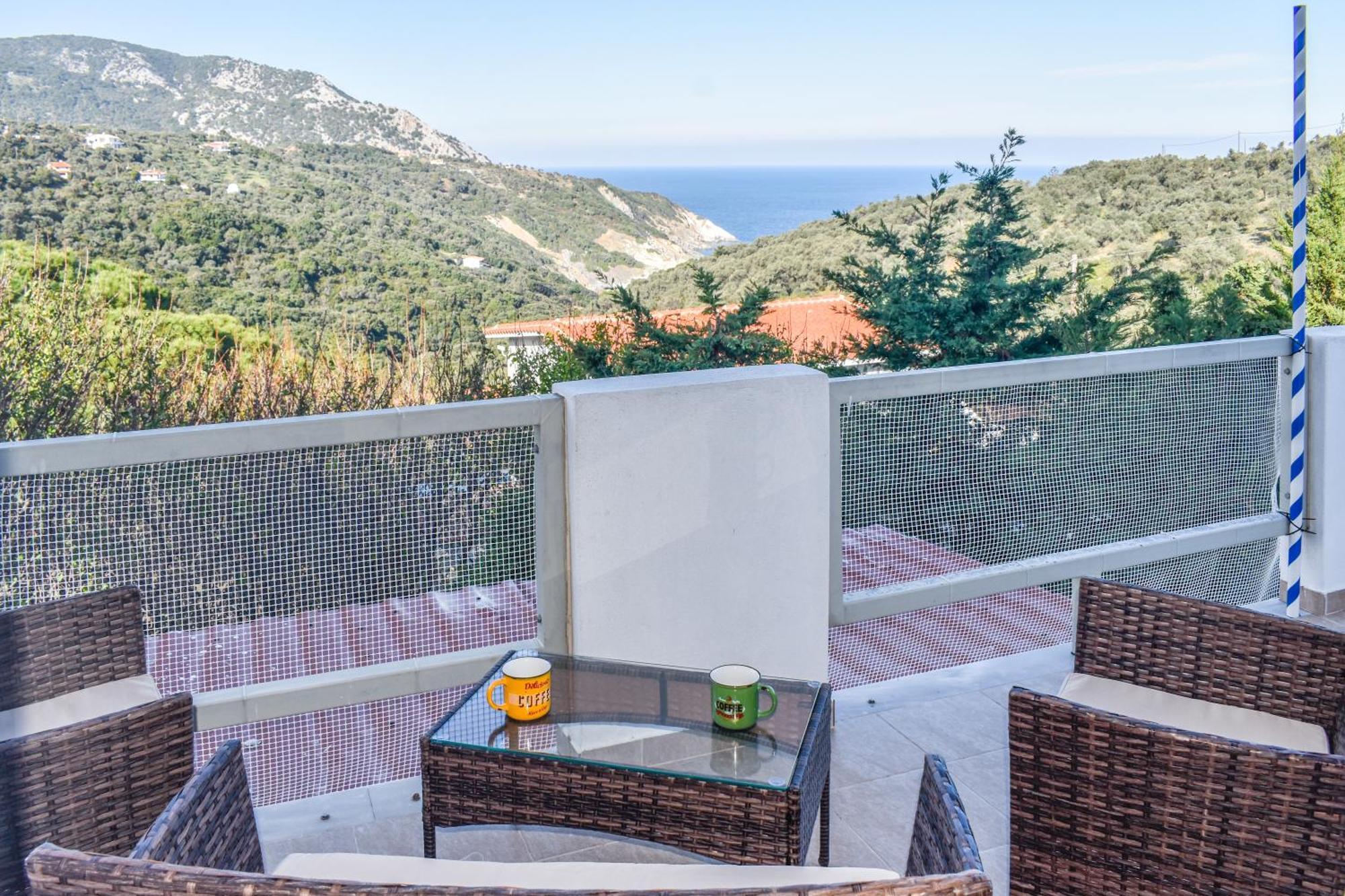 דירות העיירה סקיאתוס Nest View House מראה חיצוני תמונה